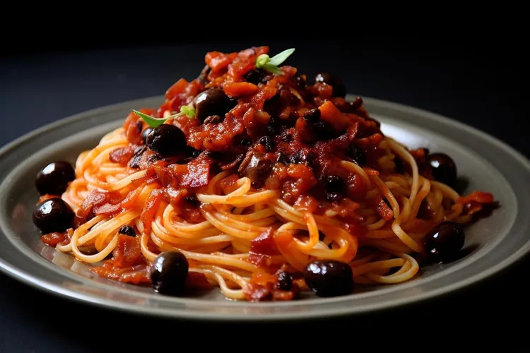 Spaghetti amatriciana