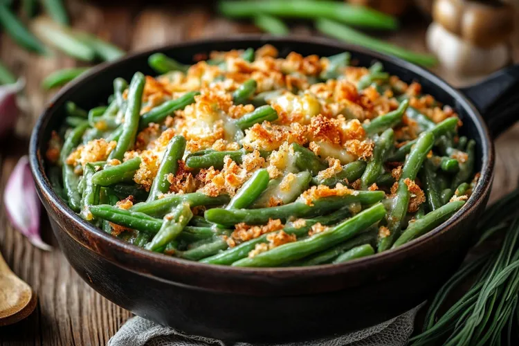Warm asparagus & bean salad