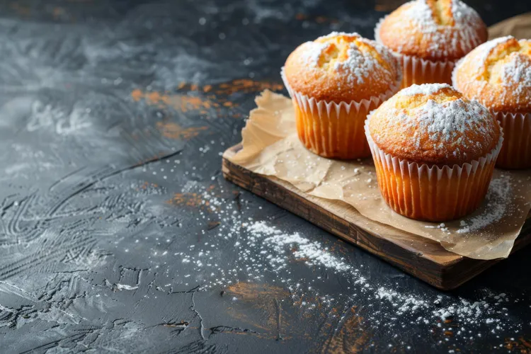Almond and orange cakes