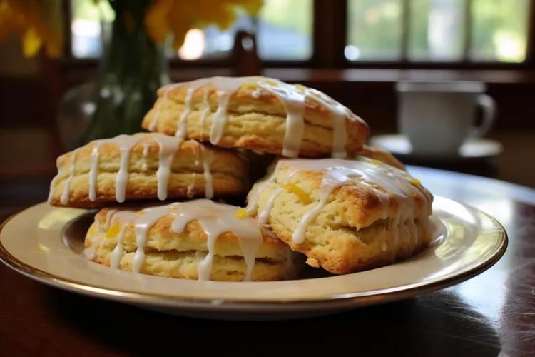 Banana bread scones