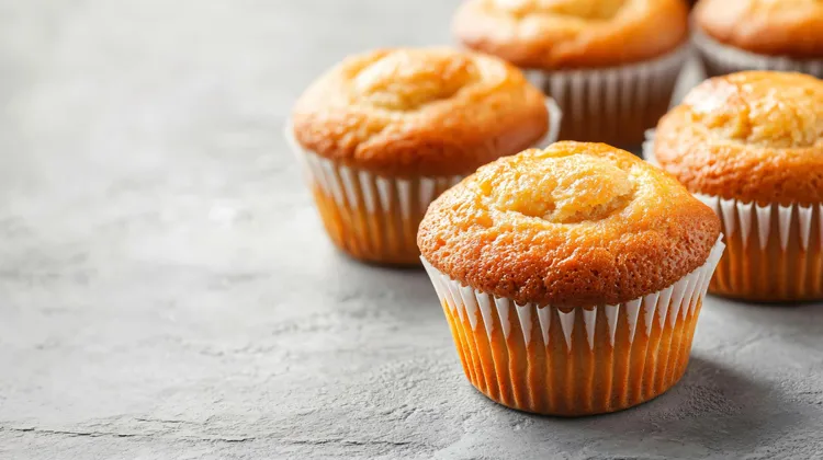 Banana, honey and cinnamon muffins