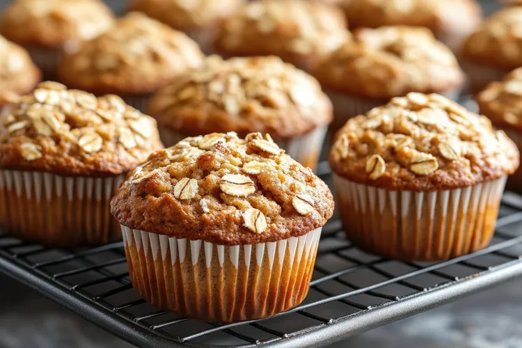 Bircher muesli muffins