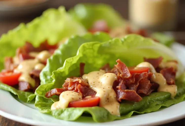 Blt lettuce wraps