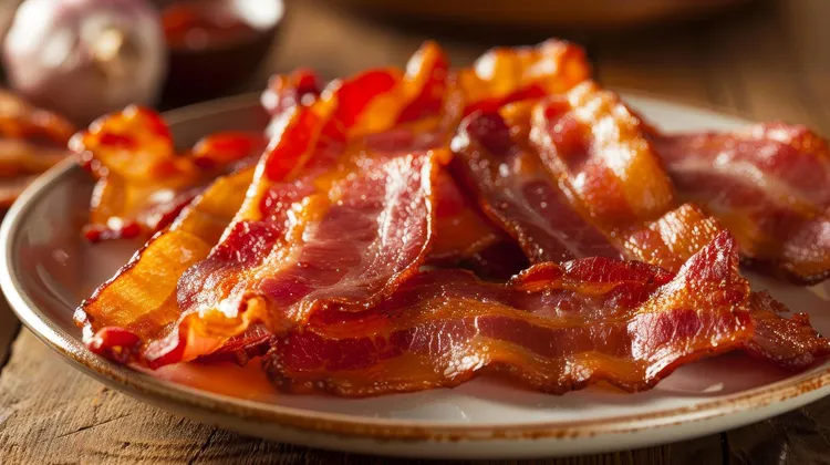 Sweet and savory candied bacon