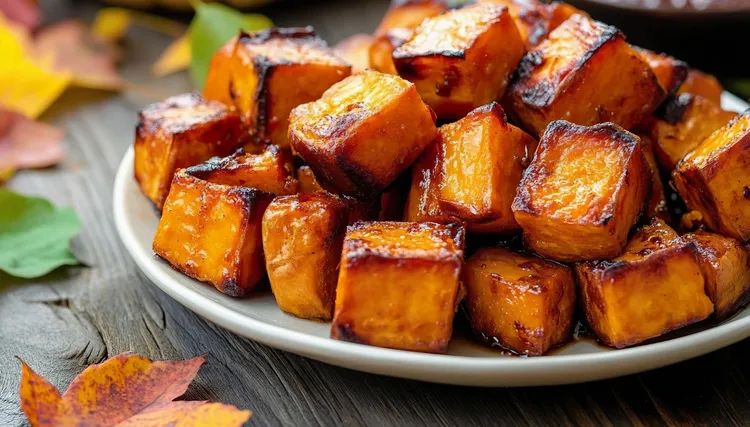 Caramelised butternut squash