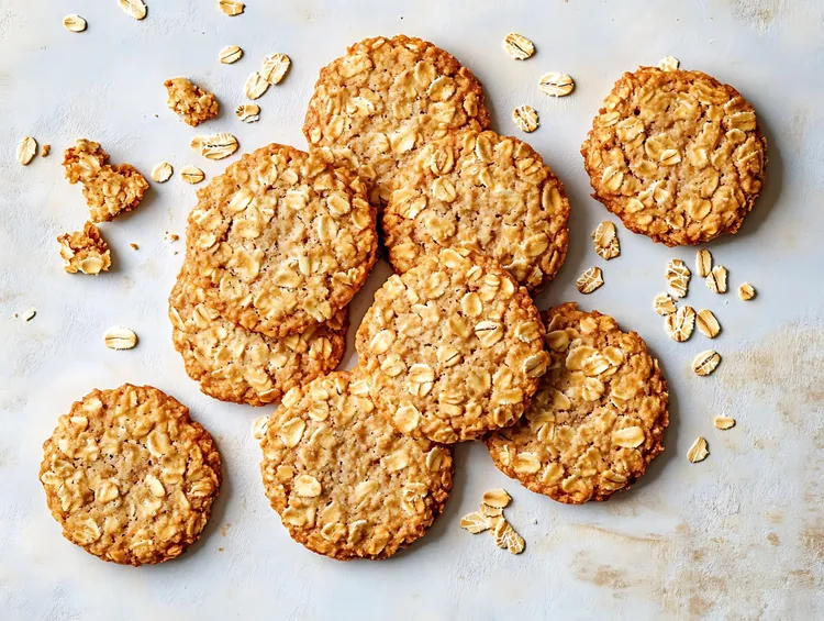 Chewy anzac biscuits