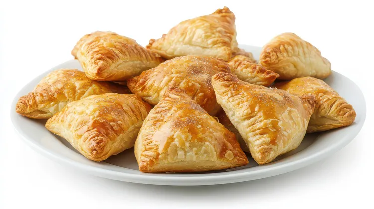 Choc-banana turnovers