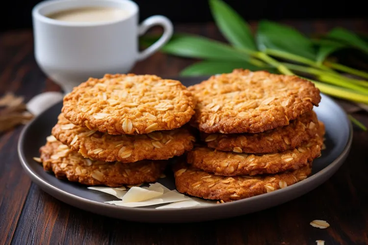 Cinnamon anzac biscuits