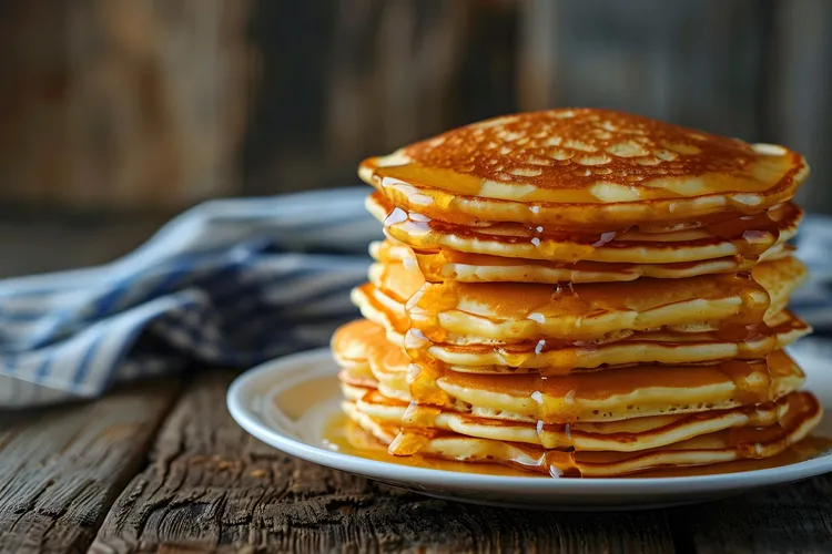 Protein-packed oat pancakes
