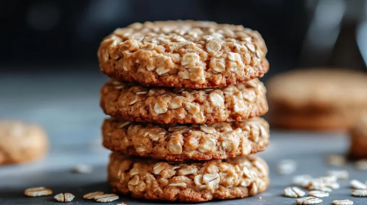 Coconut oil apricot oatcakes with lemon and cinnamon