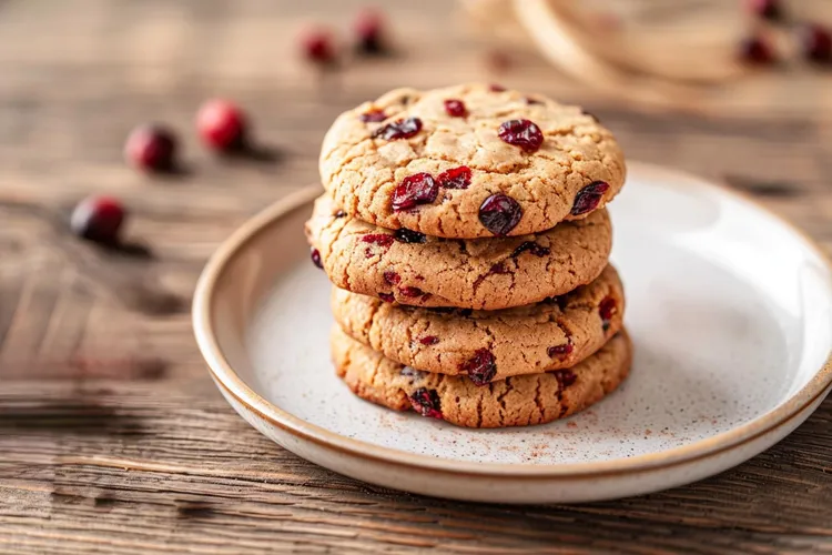Cranberry lemon cookies
