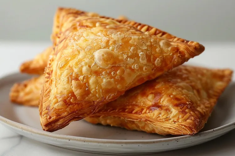 Cream cheese and blueberry turnovers