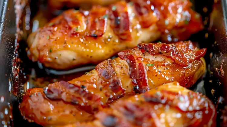 Parmesan chicken peek-a-boos with basil and mustard