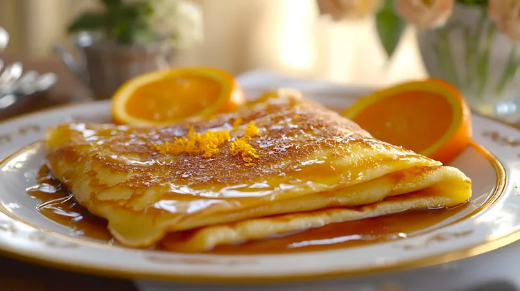 Crepes suzette