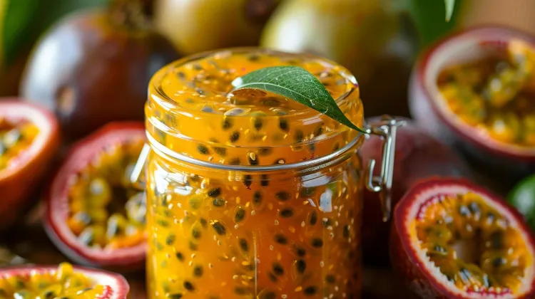 Easy passionfruit skin jam