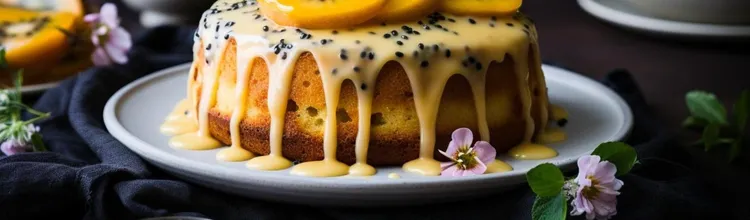 Egg-free coconut and banana cake