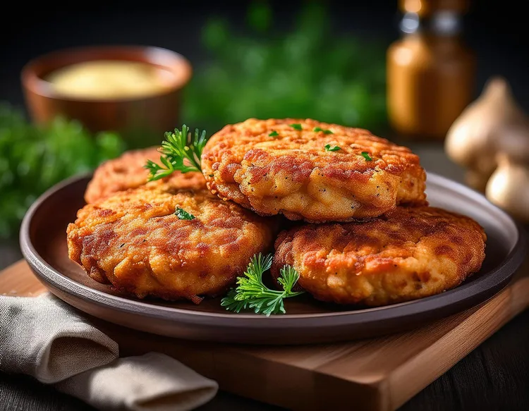 Eggplant and sweet potato patties