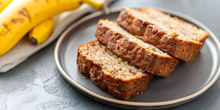 Gluten-free banana and coconut bread