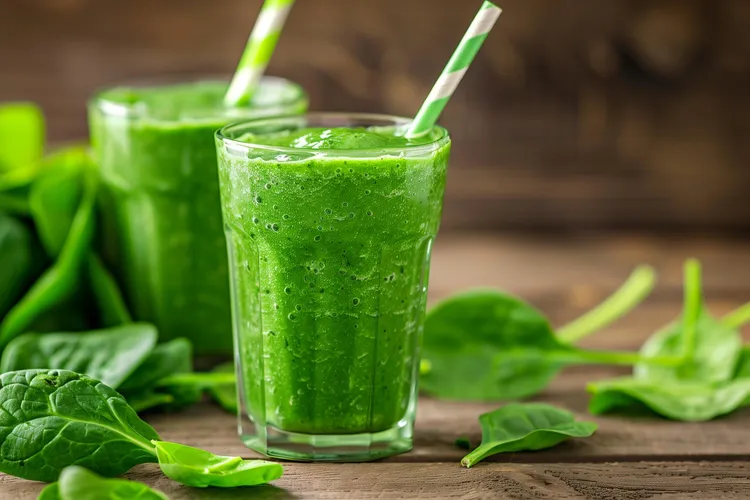 Green detox protein smoothie
