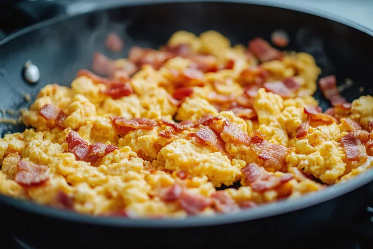 Ham and egg scramble