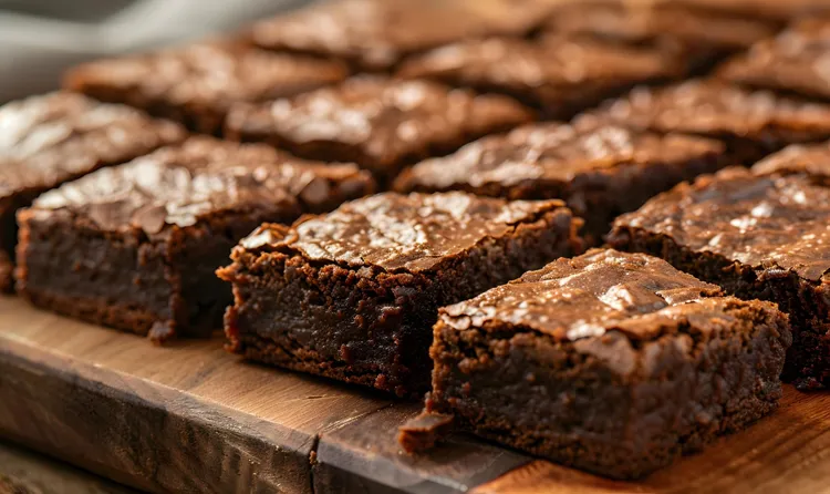 Low-calorie chocolate brownies