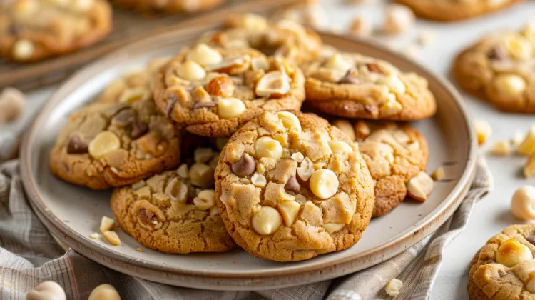 Macadamia shortbreads