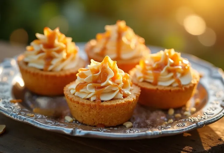 Macadamia tartlets
