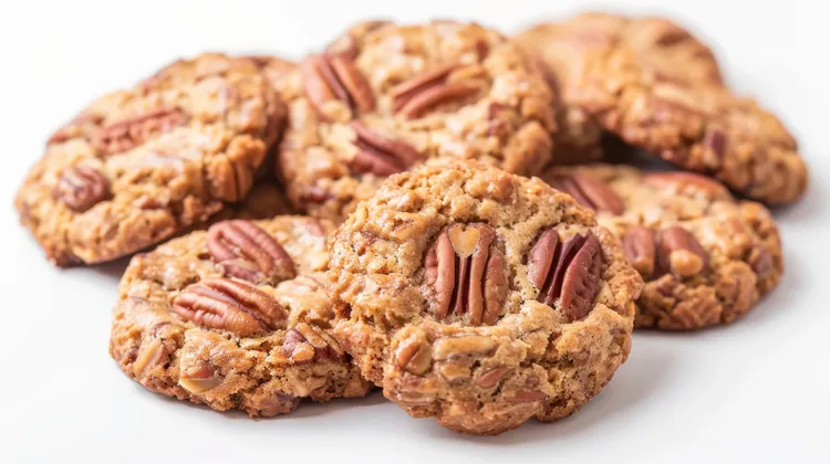 Oat and pecan biscuits