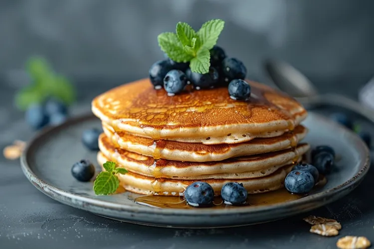 Oat bran pancake