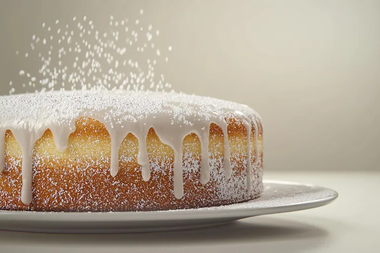 Passionfruit and ginger teacake