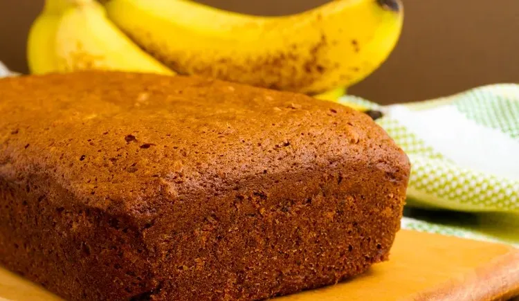 Peanut butter banana bread