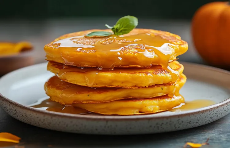 Pumpkin pancakes
