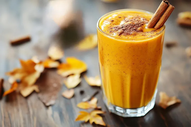 Paleo pumpkin pie smoothie