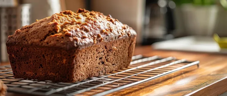 Moist and delicious vegan banana bread