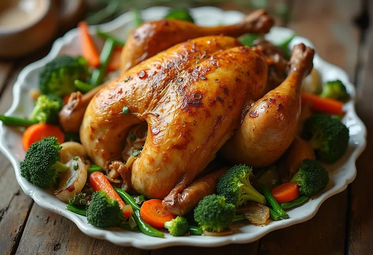 Slow-cooker sticky citrus chicken