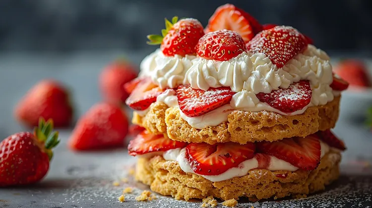Strawberry shortcakes