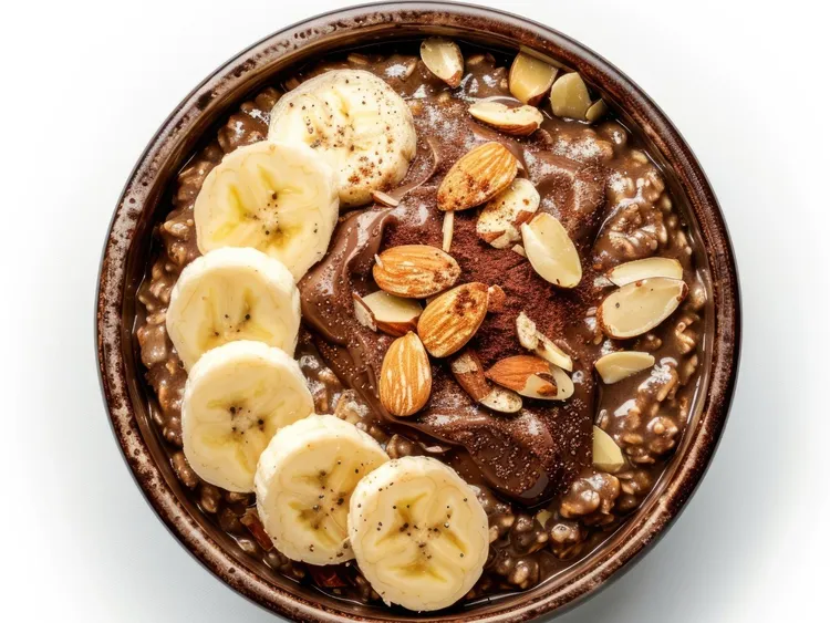 Decadent chocolate oatmeal delight