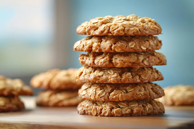 Traditional anzac biscuits