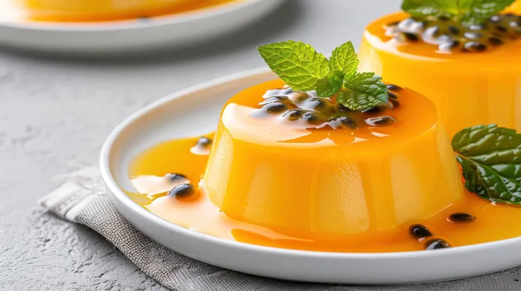 Vanilla and cinnamon panna cotta
