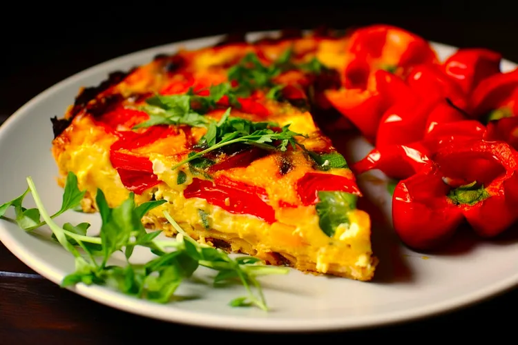 Vegetable frittata