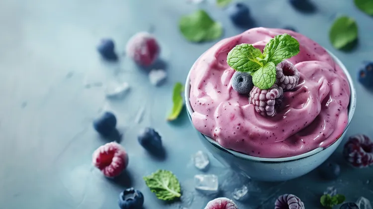 Very berry ice cream