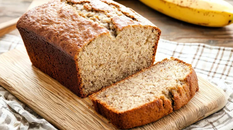 Whole banana bread