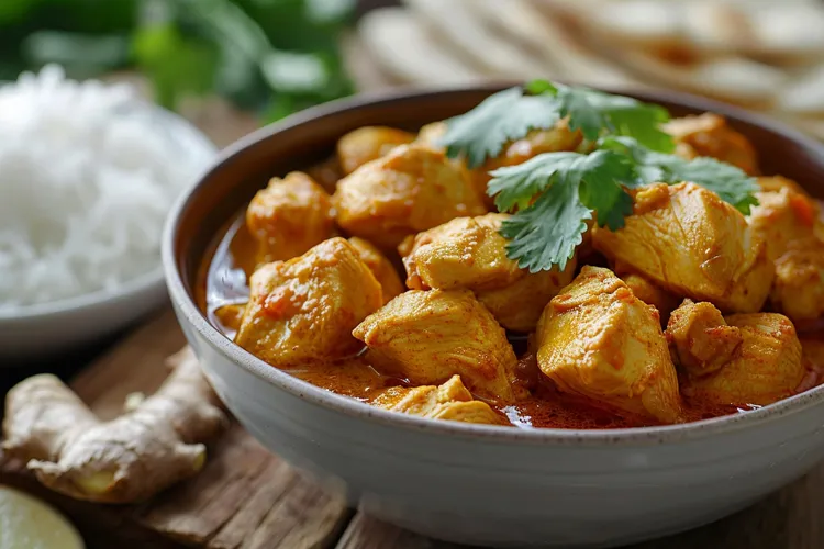 Bangladeshi-style chicken korma