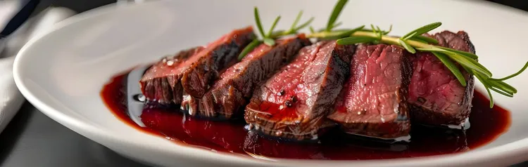 Beef burgundy filet