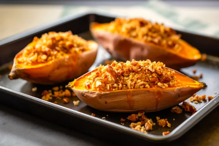 Breakfast sweet potato