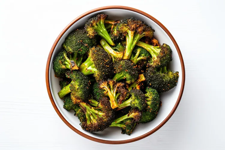 Broccoli with garlic and chilli