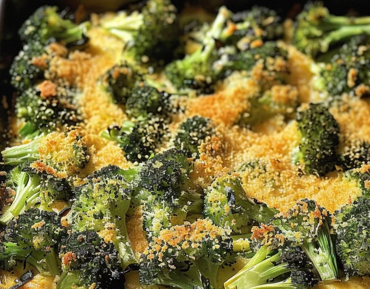 Garlic broccoli with lemon zest