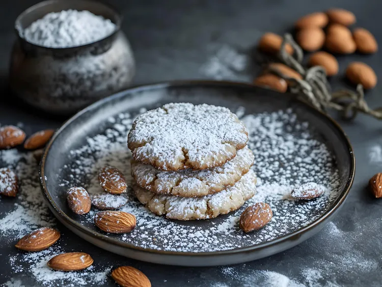 Brown sugar and cardamom biscuits