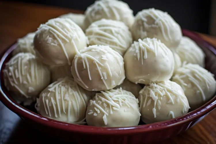 Cheesecake bauble truffles