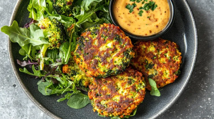 Quinoa and broccoli patties